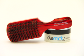 Elemints pomade and brush combo